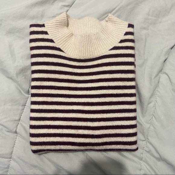 LOFT Short Sleeve Turtleneck - Picture 3 of 5